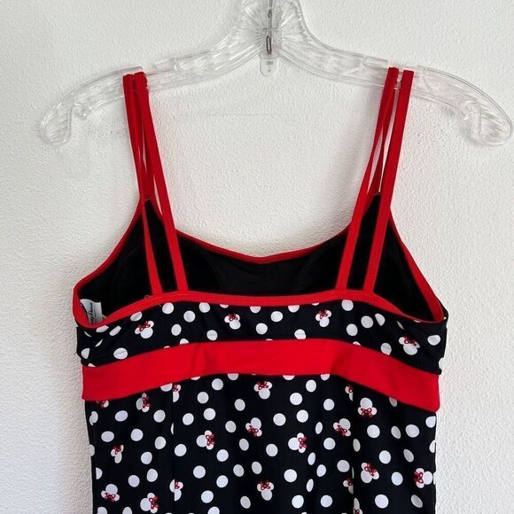 Disney Swimsuit Dress Minnie Mouse Icons Polka-Dot Print Size Small Missing Bow - Picture 7 of 15